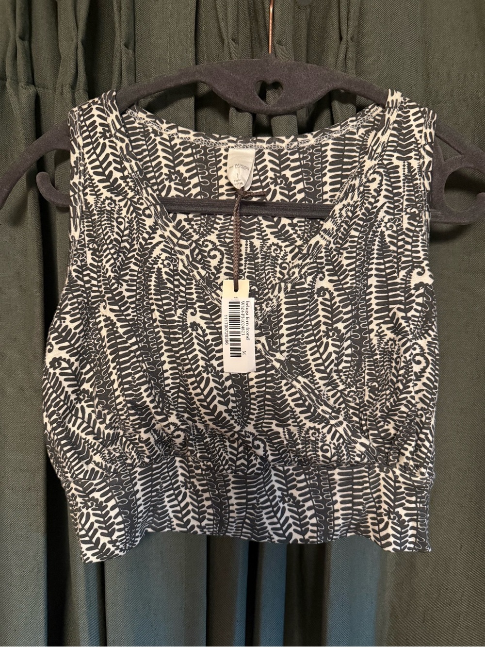 Kate Quinn Women’s Beluga Fern Crop Top